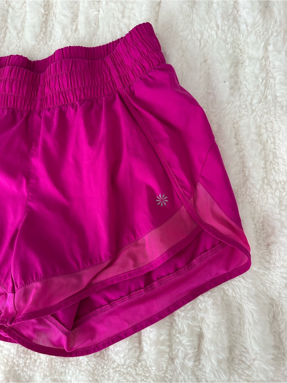 Athleta Fuchsia Athletic Shorts Size XXS - Picture 2 of 6
